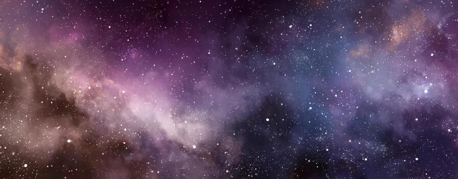 Cosmic nebula with vibrant colors, swirling clouds of gas and dust, scattered stars illuminating the vastness of space, creating a mesmerizing celestial scene photo