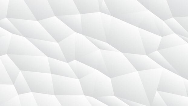 White Abstract Crumpled Paper Texture Background or Polygonal Structure Effect vector