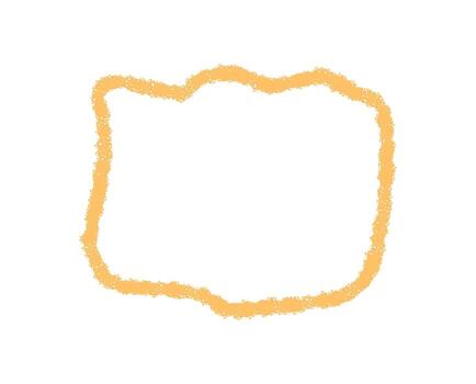 ondulado lápiz de color contorno citar caja marco en orgánico bosquejo estilo. habla rectángulo forma da un creativo antecedentes para texto y gráfico diseño, combinatorio juguetón mano dibujado acentos con un simple, moderno vector