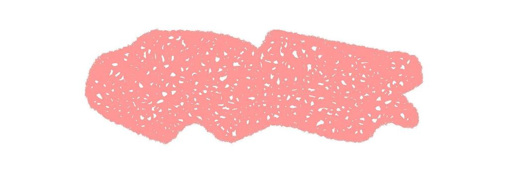 Pink chalk scribble quote box squiggle with fluid cloud shape. Abstract background as sketch form, creative graphic element and organic speech rectangle for message frame or template. vector