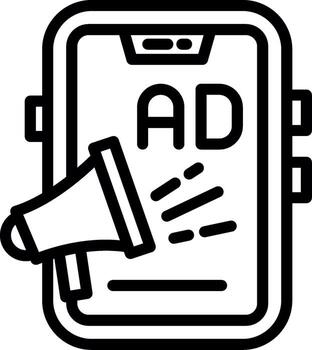 teléfono inteligente mínimo ui elemento vector