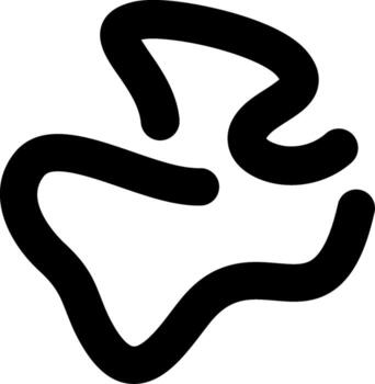 gusano sutil ui gráfico vector