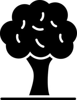 Tree Futuristic UI Mark vector