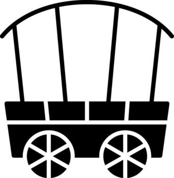 Wagon Abstract UI Visual vector