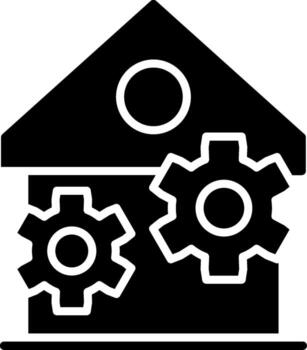 Settings Modern Tech Object vector