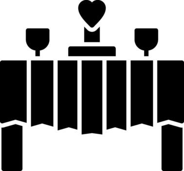 Table Thin Line Element vector