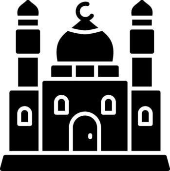 Mosque Sharp Edge Visual vector
