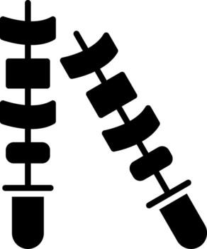 Skewer 3D Interface Shape vector