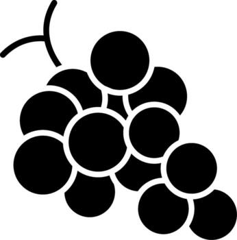 Grape 3D Interface Shape vector