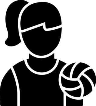 Volleyball Sharp Edge Visual vector