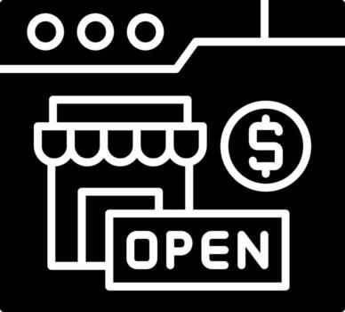 Open 3D Interface Shape vector