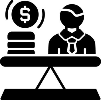 Counterbalance App-Based UI Graphic vector