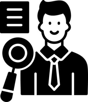 Hiring Color Block Badge vector