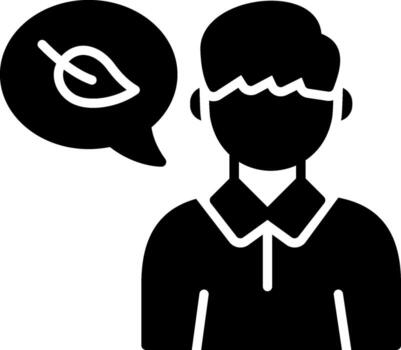 Ecologist Sharp Edge Visual vector