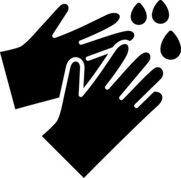 Hands Gradient Style Element vector