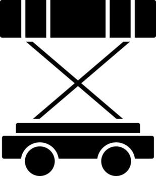 Scaffolding Modern Tech Object vector