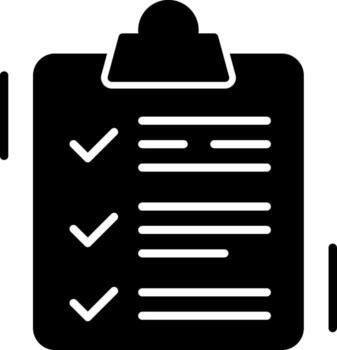 Checklist Interactive UI Design vector