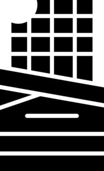 chocolate bar degradado estilo elemento vector