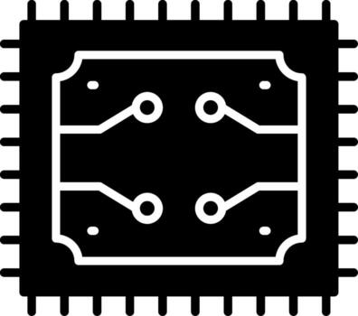 Cpu Creative Sketch Element vector