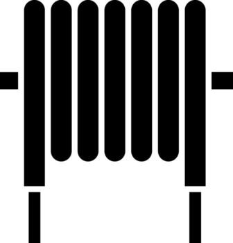 Inductor Outlined Frame Object vector