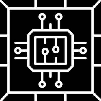 microprocesador basado en web diseño elemento vector