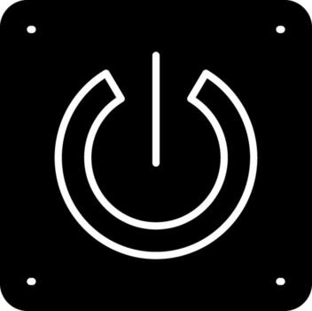 Power Switch Smooth App Visual vector