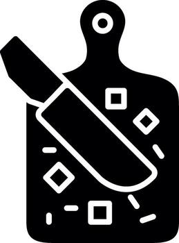 Chopping Board Abstract UI Visual vector