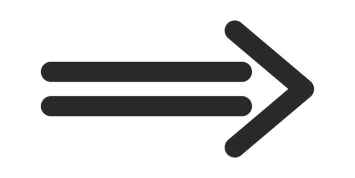 negro puntero negro puntero símbolo vector