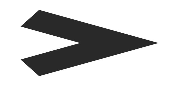 Simple mouse click pointer design vector