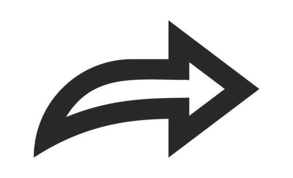 Black click arrow frame design vector