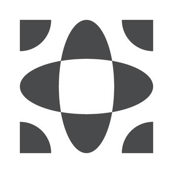 Abstract background with aesthetic pattern vector