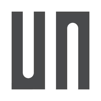 Geometric shapes simple double element vector