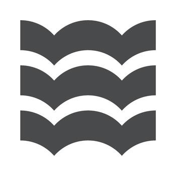 Wavy lines geometric shapes pattern vector