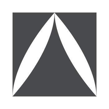 Simple geometry graphic pattern design vector