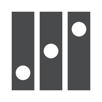 Geometric abstract shapes modern style vector