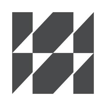 Simple geometry seamless pattern background vector