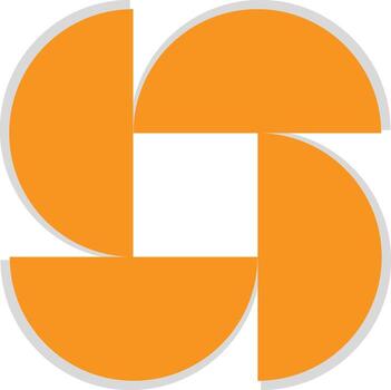 resumen geométrico forma con plano estilo vector