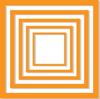 Abstract Geometric Shape in Flat Style vector