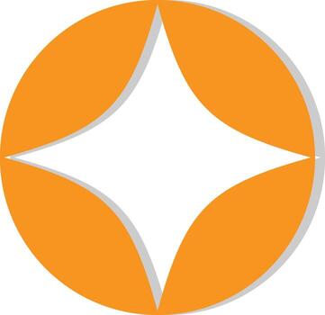 resumen geométrico forma aislado en blanco antecedentes vector