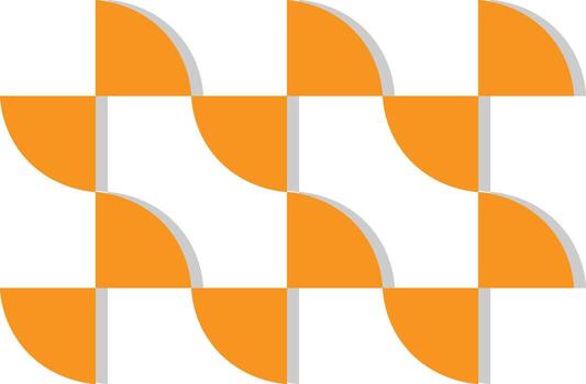 Abstract Geometric Element on White Background vector