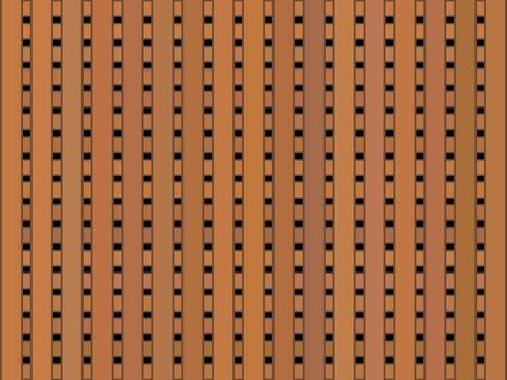 The slatted wood is arranged vertically and horizontally, creating a natural, three-dimensional, realistic, and modern look. It's perfect for decorating walls, living rooms, hallways, or backgrounds. vector