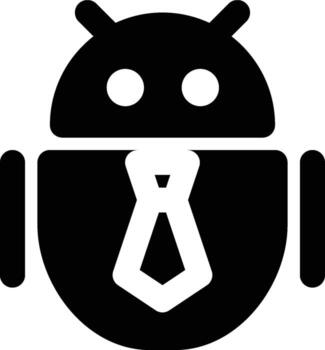 usuario, programador, desarrollador glifo sólido icono vector