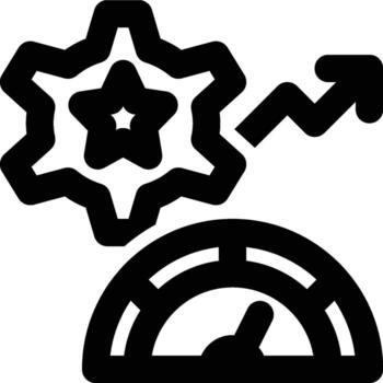 Performance Units, Performance Measurement, Operational Performance Outline Icon vector