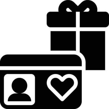 lealtad programa, cliente lealtad, recompensa programa glifo sólido icono vector