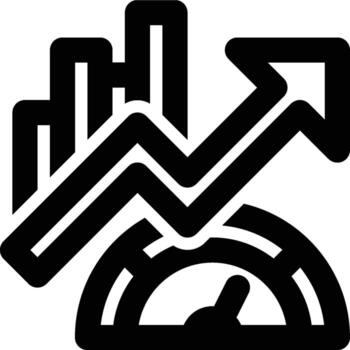 Performance Metrics, Performance, Metrics Outline Icon vector