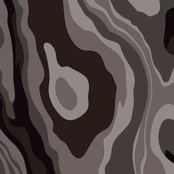 Abstract wood grain texture in shades of brown and gray, creating a natural and organic pattern background vector