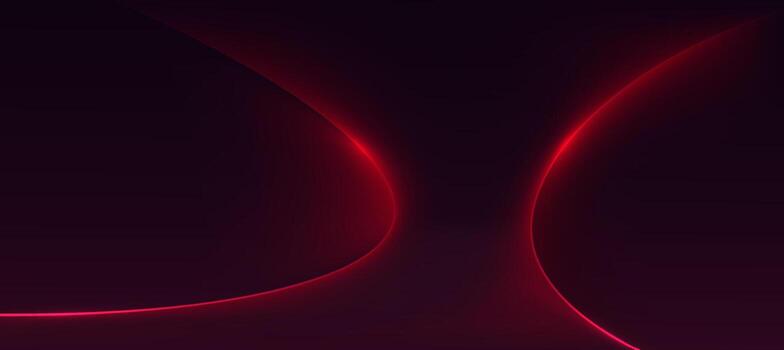 Modern red black curve background, abstract elegant background for branding presentation vector
