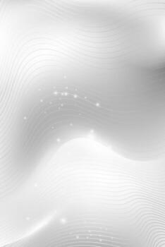 Minimal luxury ads poster design . Modern elegant grey white gradient with wave lines background for branding presentation vector