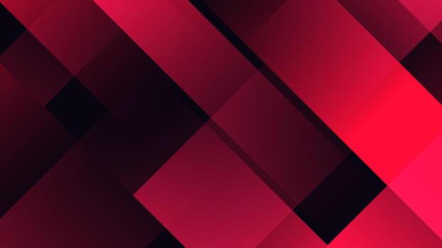Abstract red square shape background. Modern banner design vector