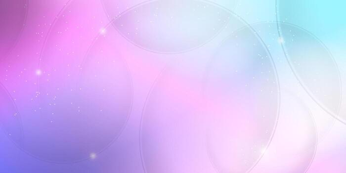 Soft pastel waves with sparkles, creating a dreamy and serene abstract background. vector